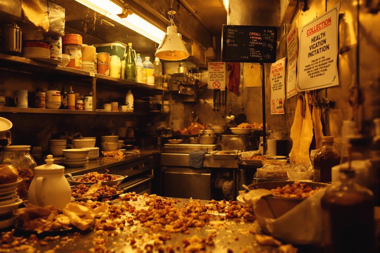 网红餐厅后厨被曝使用过期食材，市监局突击检查，老板连夜跑路